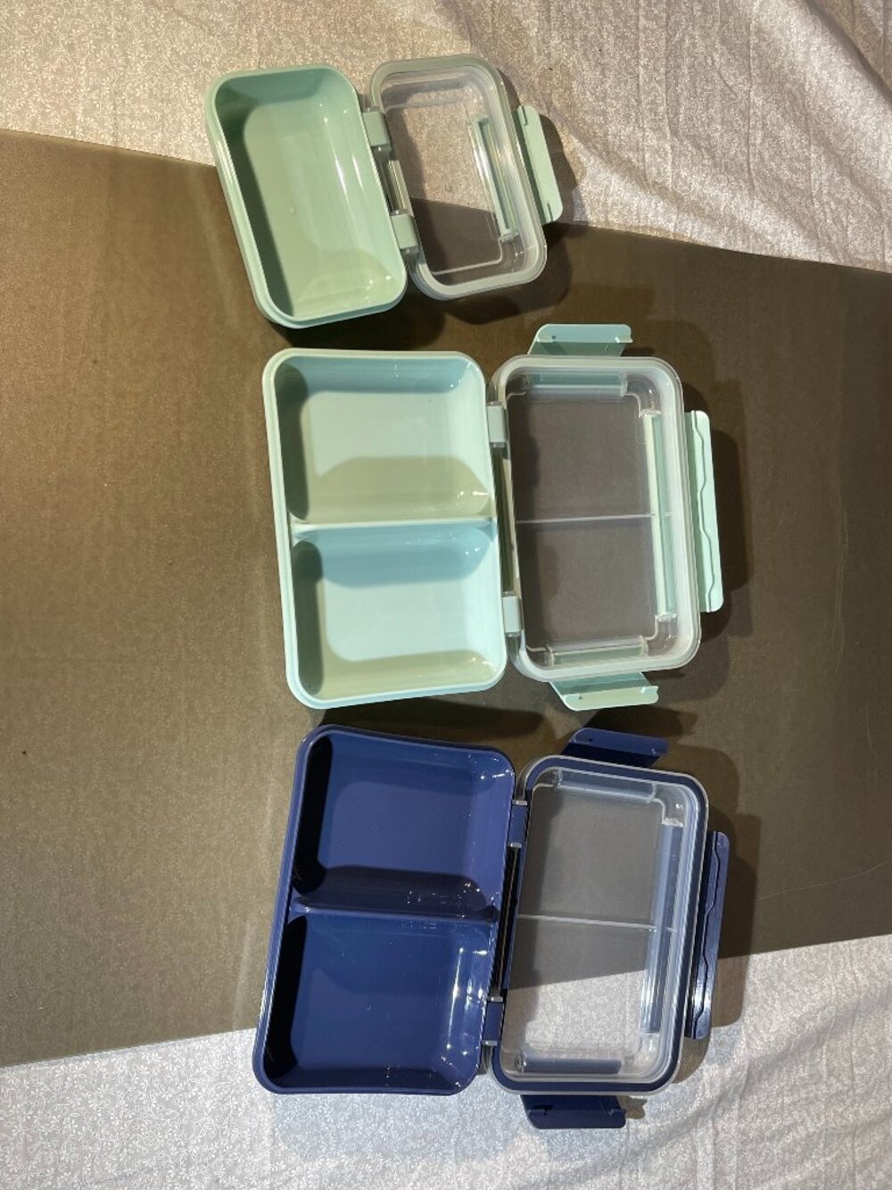 3 Snaplock by Progressive 2 cup food containers (2-2 cup, 1-1cup) (1242)